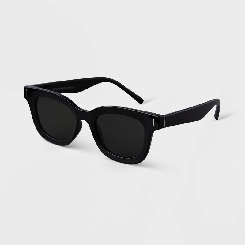 Men&#39;s Plastic Surf Sunglasses - Goodfellow &#38; Co&#8482; Black, 2 of 3