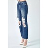 Women's Straight Leg High Rise Jean - RISEN - 3 of 4