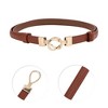 Unique Bargains Christmas Double Buckle Festival Wrap Belt 1 Pc - 4 of 4