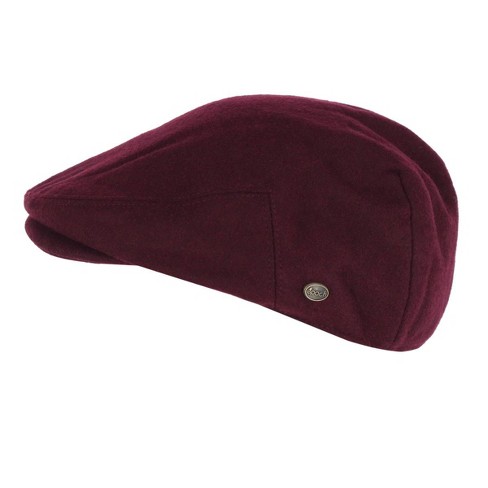 Epoch Hats Company Men s Wool Blend Ivy Cap Xlarge Burgundy Target
