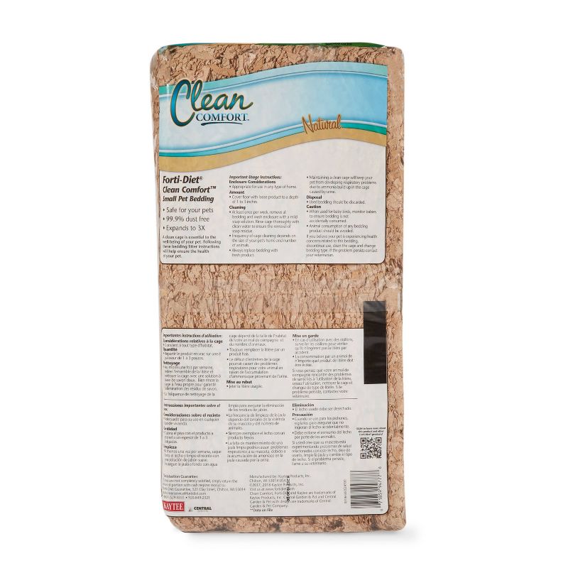 Kaytee Clean Comfort Small Pet Bedding Natural - 24.6L, 3 of 8