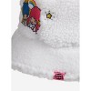 Little Twin Stars Kiki & Lala Rainbow White Faux Shearling Bucket Hat - 4 of 4