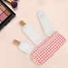 Unique Bargains 1 Pc Plaid Lace Style Drawstring Makeup Bag for Vacation Polyester - 4 of 4