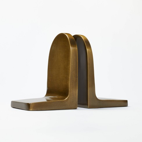 Brass Bookend Set - Threshold™ designed with Studio McGee - image 1 of 4