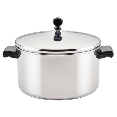 Chef's Classic™ Stainless 6 Quart Stockpot with Straining Cover 