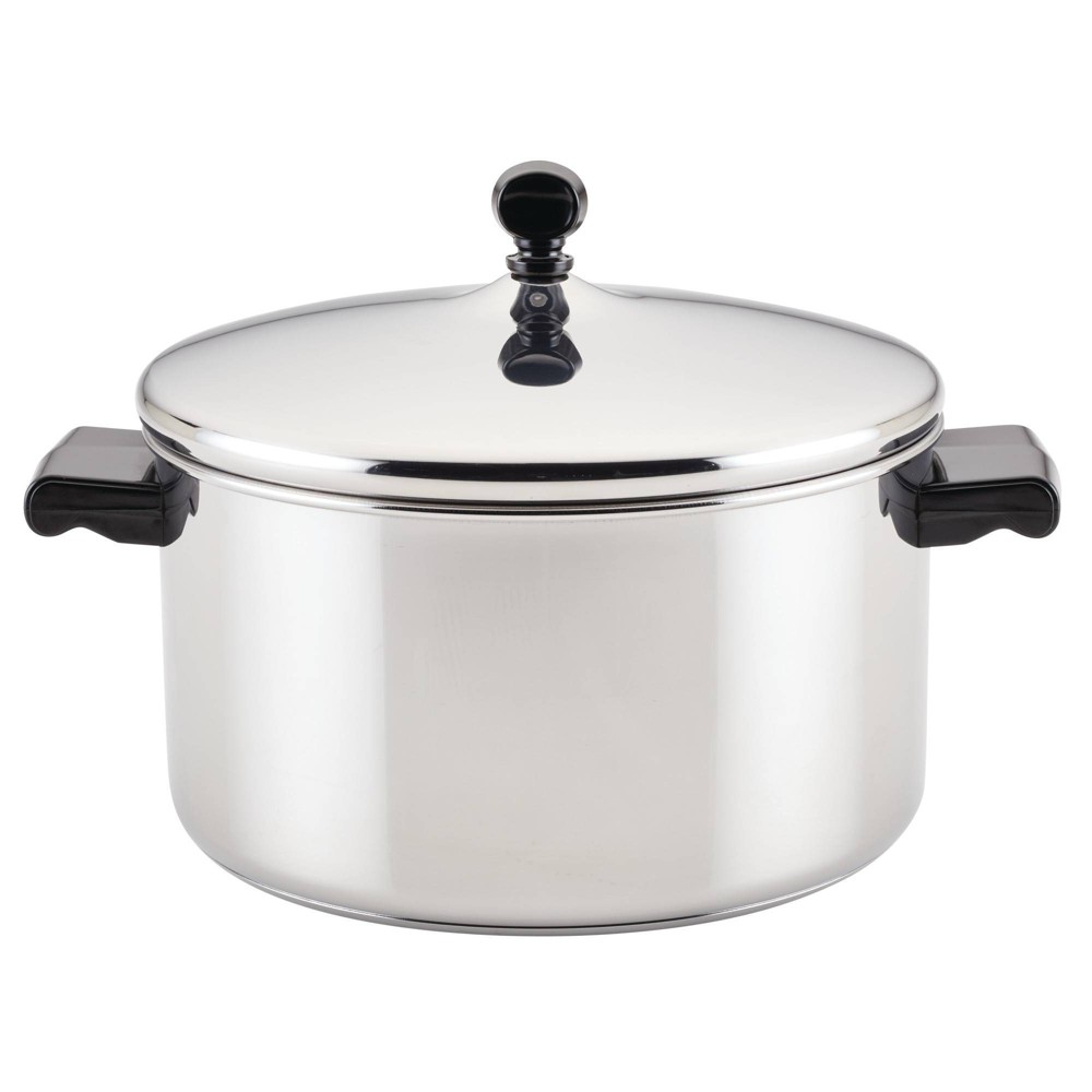 Farberware Classic Series 6qt Stainless Steel Stockpot with Lid SIlver