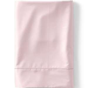 Lands' End 400 Thread Count Premium Supima Cotton No Iron Sateen Flat Bed Sheet - 1 of 2
