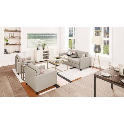 Dover 56" White Poplar Entertainment Center with Adjustable Shelves