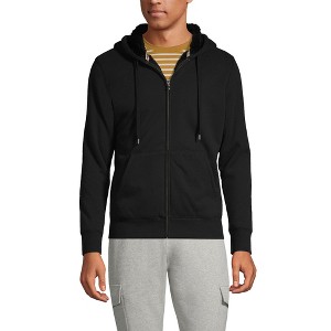 Lands' End Men's Serious Sweats Full Zip High Pile Fleece Hoodie - 1 of 4