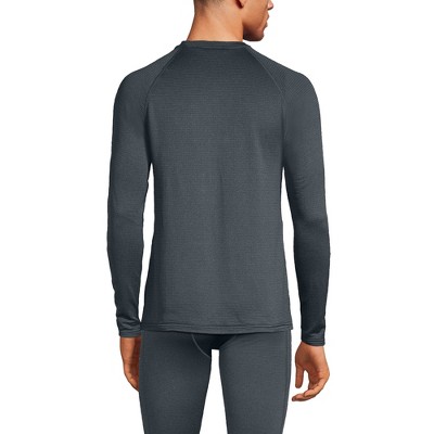 Lands' End Men's Long Sleeve Crew Neck Expedition Thermaskin Long