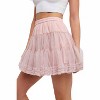 Women's Ruffle Tiered Tulle Tutu Mini Skirt - BluIvy - 2 of 4