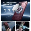 Dexnor Magnetic Case for Samsung Galaxy S24 Plus Case with Kickstand & 2 Front Frames & Built-in Screen Protector, Compatible with Magsafe - 3 of 3