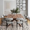 Nathan James Set of 8 Dahlia Dining Chairs Gray - 3 of 4