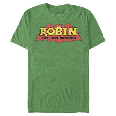 Men's Batman Logo Robin Boy Wonder T-Shirt