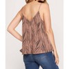 Women's Animal Print Cami Top - SHE + SKY - 2 of 3