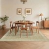 Machine Washable Rugs for Living Room Minimalist Geometric Bordered Indoor Carpet - 4 of 4