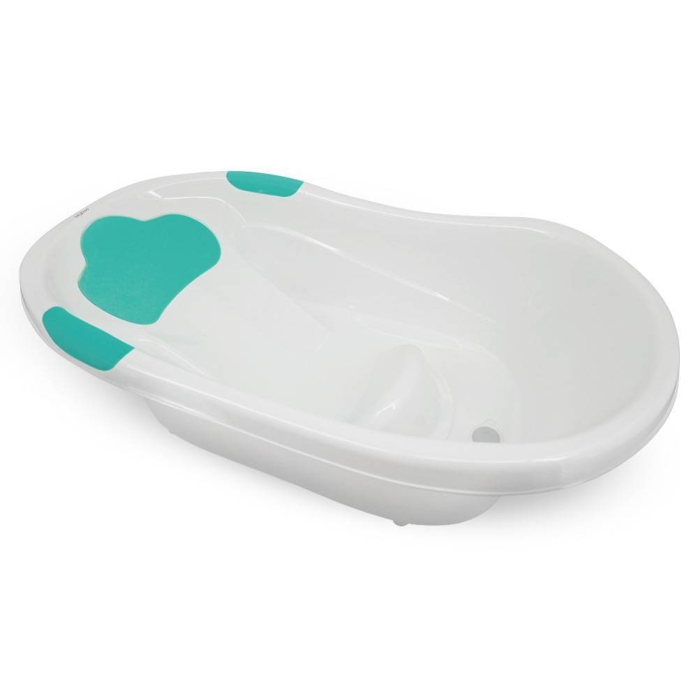 Photos - Baby Bathtub Lulyboo  with Head Cushion - White 