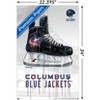 Trends International NHL Columbus Blue Jackets - Drip Skate 21 Unframed Wall Poster Prints - 3 of 4