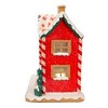 Kurt Adler 9.5-Inch Battery-Operated Gingerbread LED House with Music Box - image 4 of 4