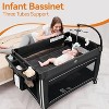 MYKKO Portable Playard with Bassinet in Pink, Packable and Easy Setup Baby Playard, Lightweight and Portable Playard - 2 of 4