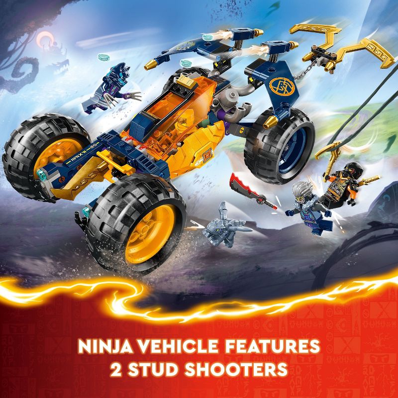 LEGO NINJAGO Arin Ninja Off-Road Buggy Car Toy 71811, 4 of 8
