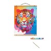 4pk Paint-By-Number Canvas Board Kit Jungle - Mondo Llama™