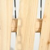 Resenkos 2-Seater Porch Swing, Metal Chain Outdoor Bench, Garden Swing Bench, Natural Wood Finish - 4 of 4