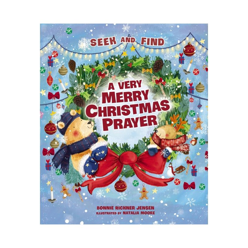 A Very Merry Christmas Prayer Seek and Find - (Time to Pray) by  Bonnie Rickner Jensen (Board Book), 1 of 2