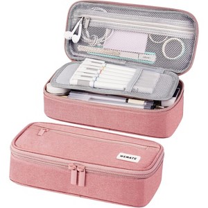 Paaaawaters Pencil Case, Large Storage Organizer for Stationery, Back - to - School Essential, Teacher Must - have, Big Pencil Pouch - 1 of 4