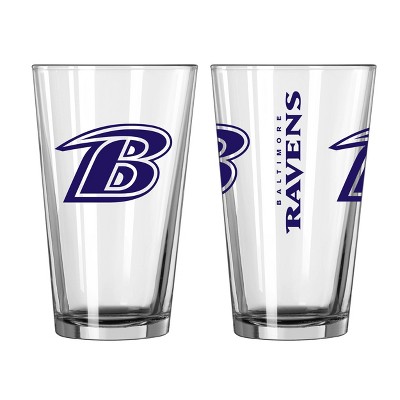 NFL Baltimore Ravens Gameday Pint Glass - 16oz