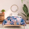 Deny Designs 2pc Twin/Twin XL Mirimo Floralia Blue Comforter and Sham Set - 3 of 4