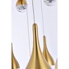 Elegant Lighting Amherst 16 - Light Chandelier in  Satin Gold - 3 of 4