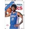 Trends International NBA Philadelphia 76ers - Joel Embiid Feature Series 23 Unframed Wall Poster Prints - 3 of 4
