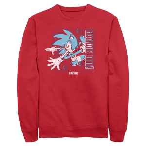 Mens Sonic the Hedgehog Game On Pose Sweatshirt - 1 of 4