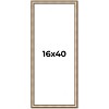 PosterPalooza | Panoramic Refined Silver Picture Frame - UV Acrylic, Foam Board Backing, Hanging Hardware - 2 of 4