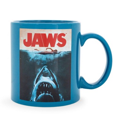Silver Buffalo JAWS Amity Island Population Ceramic Mug | Holds 20 Ounces