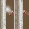PAGED Jacquard Lined Blackout Curtain Panel with Total Blackout Rod Pocket and Back Tab, Darkening Privacy for Living Room - 4 of 4