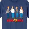 King Of The Hill Character Key Art Crew Neck Short Sleeve Navy Women's T-shirt - 2 of 2