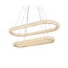 Elegant Lighting Bowen 2 - Light Chandelier in  Chrome - 3 of 4