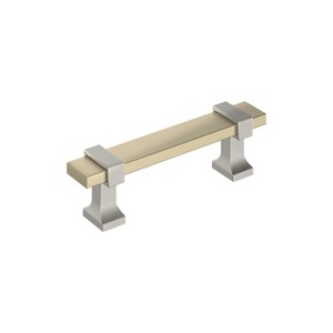 Amerock Overton Split Finish Cabinet or Drawer Pull - 1 of 3