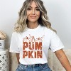 Simply Sage Market Women's Pumpkin Distressed Short Sleeve Garment Dyed Tee - 2 of 2