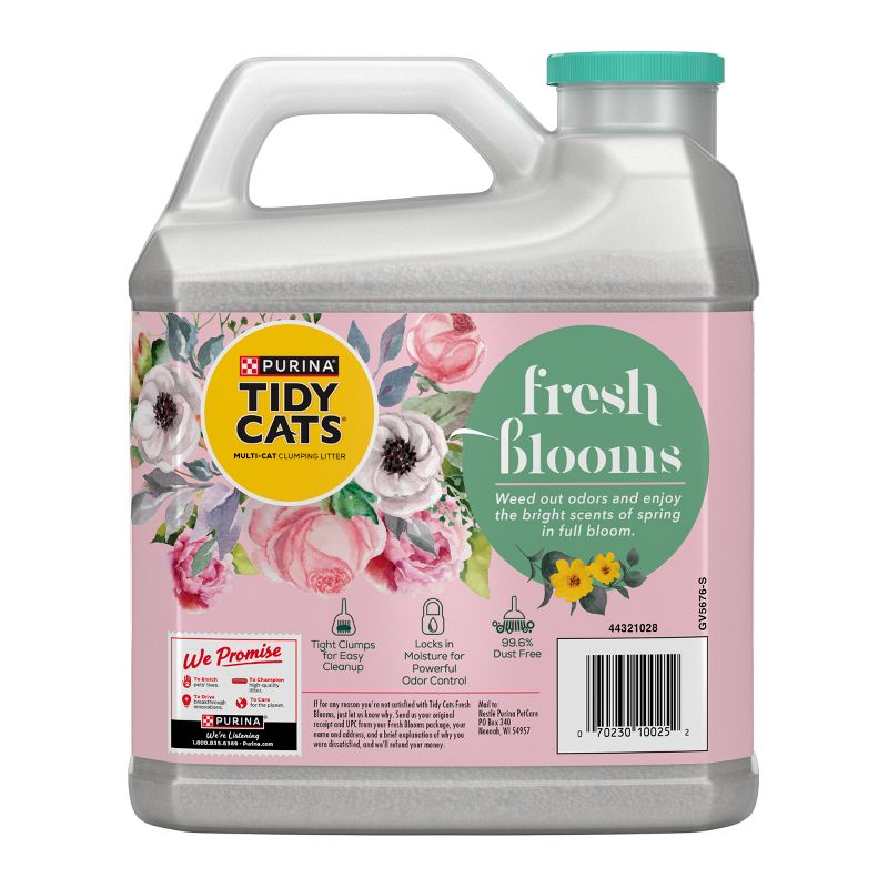 Tidy Cats Clumping Fresh Blooms Cat Litter - 14lbs, 2 of 6