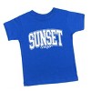 The Juniper Shop Varsity Sunset Chaser Toddler Short Sleeve Tee - 4T - Royal - 2 of 4