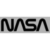 Men's NASA Simple Black Logo Pull Over Hoodie - 2 of 4