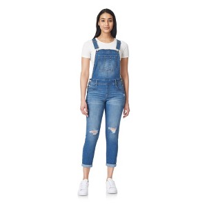 WallFlower Women's Overalls Juniors (Standard and Plus) - 1 of 3