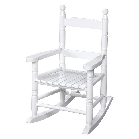 Childrens white rocking online chair