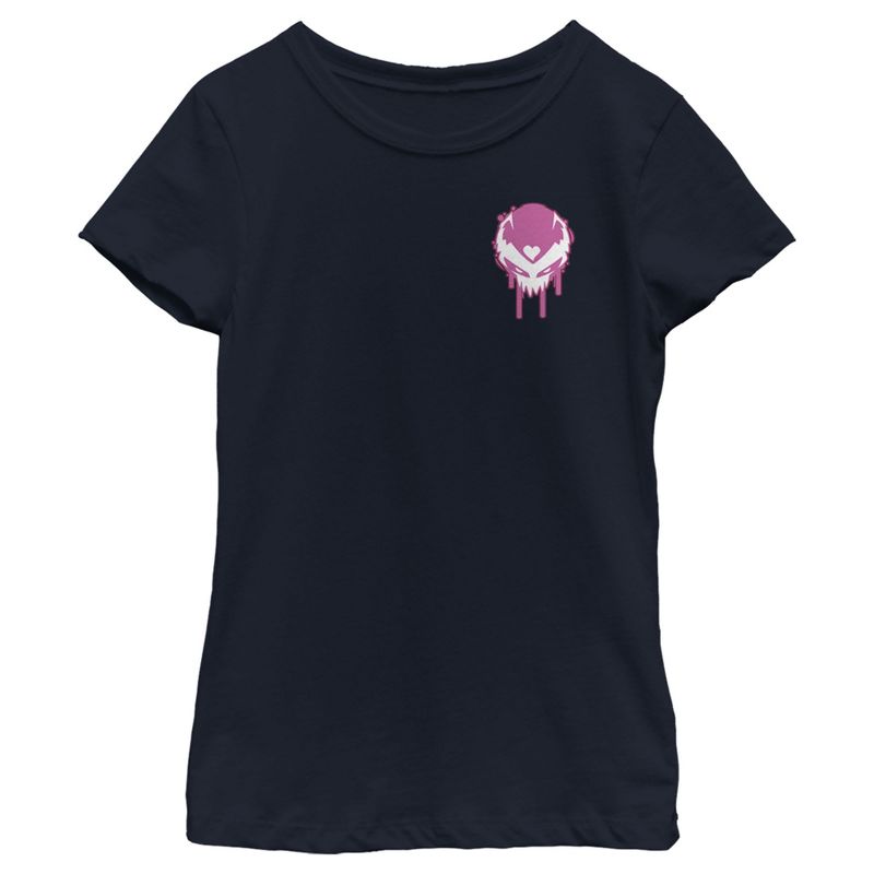 Girl's Marvel Venom Badge T-Shirt, 1 of 4