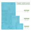 BAGOKIE 100% Turkish Cotton Corduroy Ribbed Bath Towels 6-Piece Set - 3 of 4