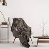 PiccoCasa Sofa Couch Tie-dye Shaggy Lightweight Faux Fur Fleece Throw Blankets - 2 of 4
