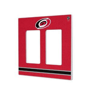 NHL Eastern Conference Teams Stripe Hidden-Screw Light Switch Plate for Double Rocker - 1 of 4